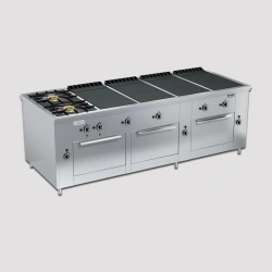 Gas cooker PRG-IIA-10-4 3DSh "Maxi"