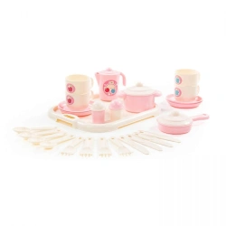 Housewife Children's Tableware Set with 4-person tray (V6) (29 pieces) (in net), item 80479