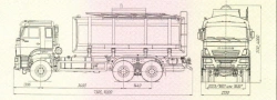 Tank truck UST 5453K8 and modifications: 5453?8-01