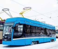 Tramway car of model 71-628