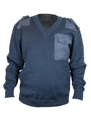 Semifinished product (cut, coupon) of women's half-woolen jumper (jumper) for employees of penal institutions and bodies, TU 14.