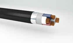 Power cables with insulation made of ethylene propylene rubber, non-combustible, halogen-free, cold-resistant, n