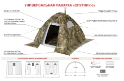 Bereg Universal tent "Sputnik-3"