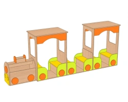 Play corner "Steam Engine" children's IU-Pr