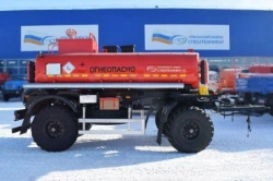 Slurry tanker trailer, brand UZST, type 9275, modifications: 9275-0000100 (frame, with EBS, trailer axle BPW HSFALO 9010-15 V36