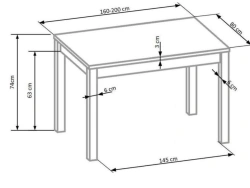 Desk model "Danver ZDRST-4"