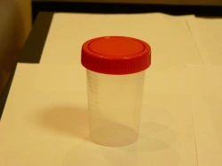 Polymer container for bioassays, disposable, non-sterile-COP 150ml/K