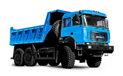 Dump truck Ural 6370-0121 (Equipment variants: gearbox ZF 16S2220, 16S1820 or CF KAMA 2220, 1820; clutch: Hammer, ZF; neutralise