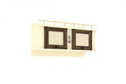 Calypso LD.509050.000 Hinged wardrobe (Sonome Eich dark/Strikhlak )