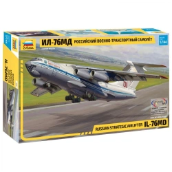 Assembled model Military transport aircraft IL-76MD