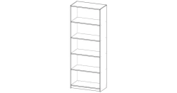 Office shelving unit