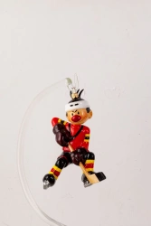 Licence Christmas tree toy made of glass "Attacking Meteor"