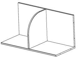 Modular children's wall, module SMD. 19