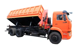 Dump truck with CMU (GM)(LLC "Maikop Machine-Building Plant" MM-110S), model 336953 on chassis KAMAZ 6520