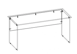Writing desk TV-ASP-2.1.01