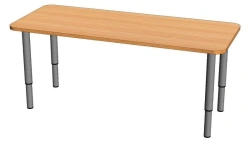 Wooden desk for preschool institutions. Standard