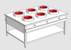 Induction wok ETK-W art. no. 7369