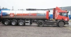 Tank semi-trailer for transport of oil products model 963911 on BPW axle units