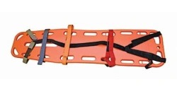 Belt system for patient fixation on spinal shield RS-01