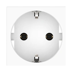 CADUCEUS ALING HIDE SP socket outlet with grounding without blinds, modular 45x45, 16A, 250V~, with horizontal positioning of th