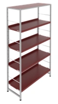 Metal shelving unit 900x300x1452 mm
