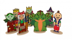Set of fairy-tale characters "Villains" (art. N-65)