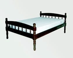 Pine double bed Art. KR. 06