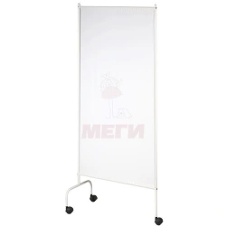 SHM-MSK (MSK-302) Medical screen on wheels, one-sectional