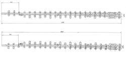 FRAMEWAY WITH STRING of type P65 of mark 1/9 (project 2771.01.000/01; 2771.02.000/01).