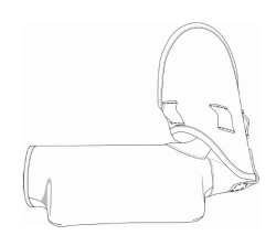 Trainer's universal protective rigid sleeve for employees of cynological divisions of the Internal Affairs Department of the Rus
