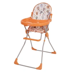 Selby 152 "Owls" highchair orange, article number 0001290-08