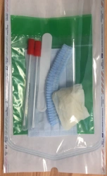 Set for ENT diagnostic and therapeutic procedures matoset, sterile, under the trade mark matopat according to TU 32.50