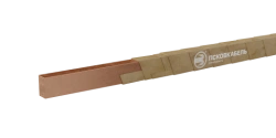 Rectangular copper wire insulated with tapes of transformer high-voltage compacted paper, PBU grade