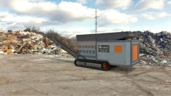 Industrial shredder TITAN 850 MG