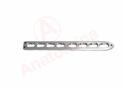Small narrow straight plate with angular stability with limited contact