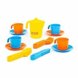 Set of children's crockery "Anyuta" for 4 persons, Article No. 3841