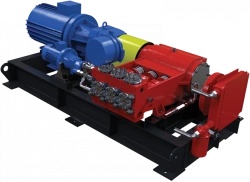 Multihead electric pumping unit type AMG