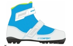Winter Star comfort Kids ski boots white (logo blue) N