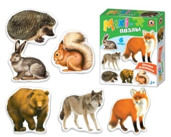 MAXI-puzzles "Forest Animals" in a box