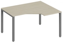 Table top of the right ergonomic table with metal frame TRD322153 of the "TREND" series