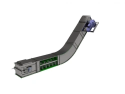 Hollow-sloping scraper conveyor type KSVPN
