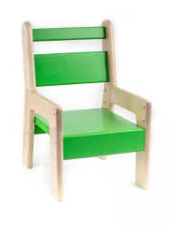 Stool for children Baby adjustable 300/340/380 / green