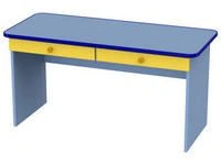 Desk-part adjustable