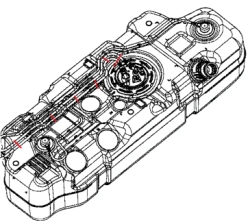Fuel tank Sobol-NNTruk, Sobol-NN BUS/VAN Petrol A21R23.1101006-30