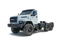 Truck tractor Ural 44202-74 with "NEXT" type cab (Possible equipment: Fast Gear gearboxes; clutches YaMZ-182, YaMZ-183.