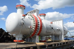 Heat-exchange apparatus "gas-gas" 20T-1 twin black 1400 TU(G)-12.5-M1/20-6-T-2/2 00.00.000 TU 3612-100-00220302-2005