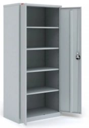 Metal filing cabinet. Metal