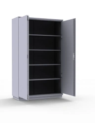 Metal cupboard, size 1600x970x400 mm