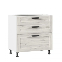 Vincenza LD.234850.000 Front set for kitchen cabinet 800 with 3 drawers (4)