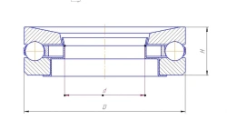 Bearing 5-268813P4-ETU 100/1